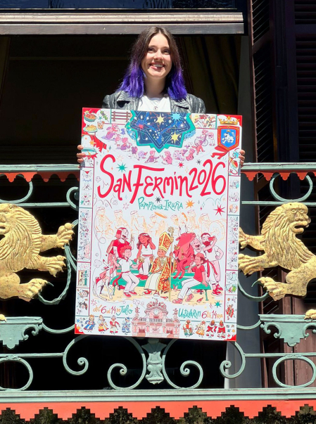 Marta Garatea cartel san fermin