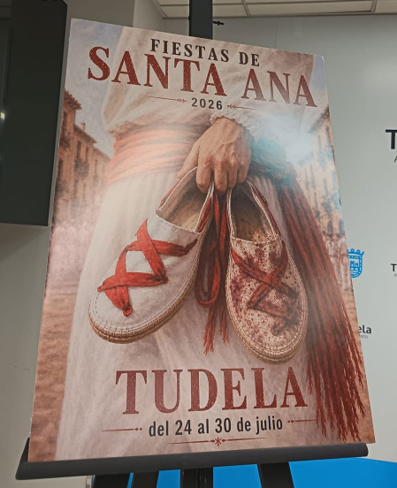 Cartel de las fiestas de Santa Ana 2026