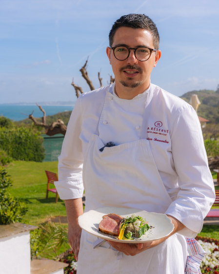 Al frente del restaurante Ilura está el chef Bastien Soumoulou