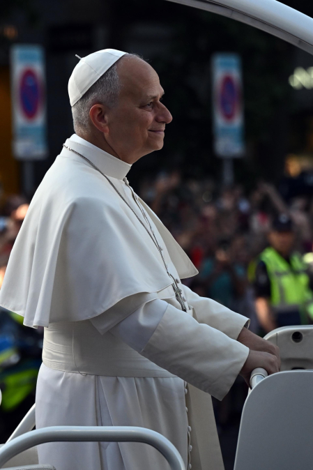 Fotos del segundo día de la visita del papa León XIV a Madrid