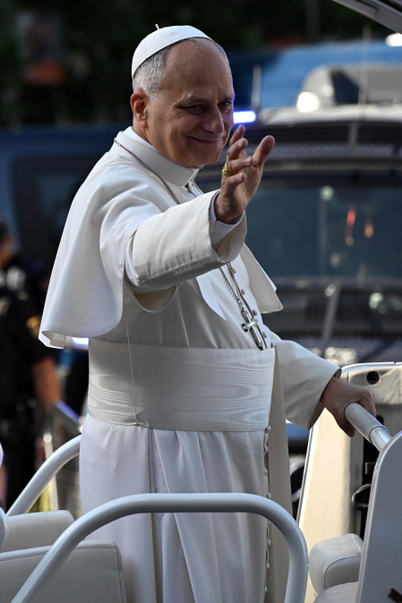 Fotos del segundo día de la visita del papa León XIV a Madrid