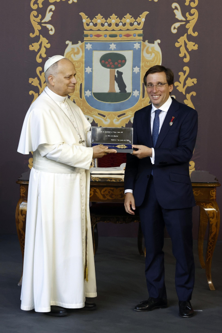 Fotos del segundo día de la visita del papa León XIV a Madrid