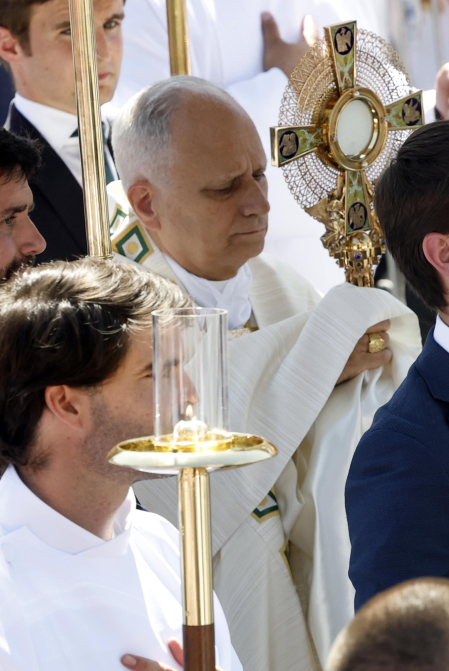 Fotos del segundo día de la visita del papa León XIV a Madrid