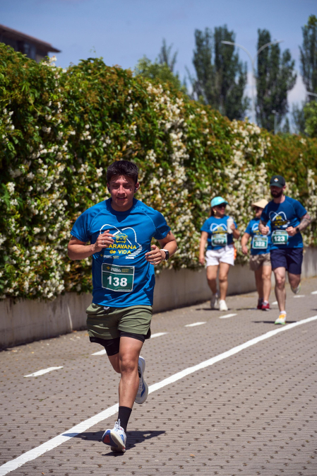 Foto de la II Carrera Caravana de Vida en Zizur Mayor.