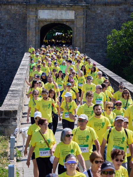 Fotos de la XII Marcha Contra el Cáncer en Pamplona