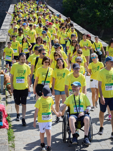 Fotos de la XII Marcha Contra el Cáncer en Pamplona