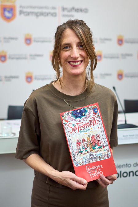 Foto de la presentación del programa de San Fermín 2026.