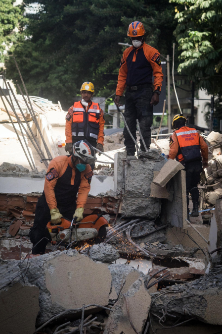 Fotos de los destrozos tras los fuertes terremotos en Venezuela
