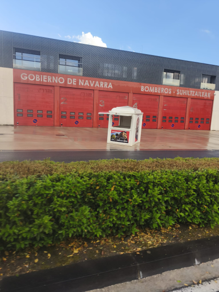 La tormenta y el viento han causado algunas incidencias leves en Pamplona