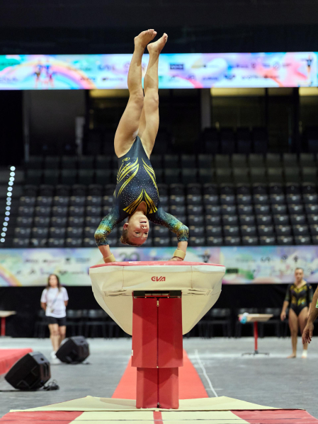 Fotos del Campeonato de España de Gimnasia Artística en el Navarra Arena
