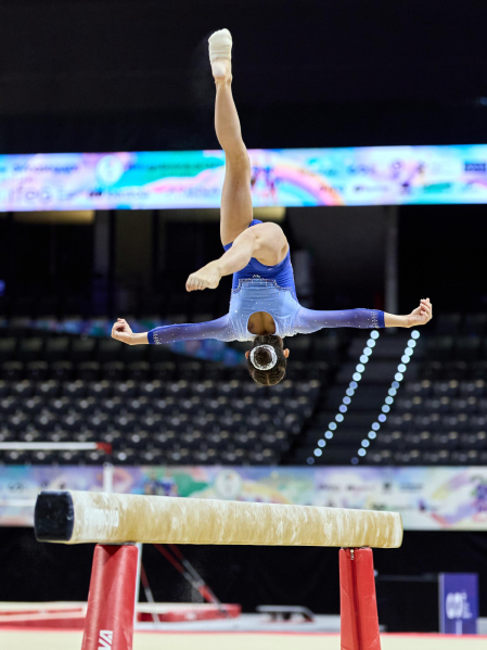Fotos del Campeonato de España de Gimnasia Artística en el Navarra Arena