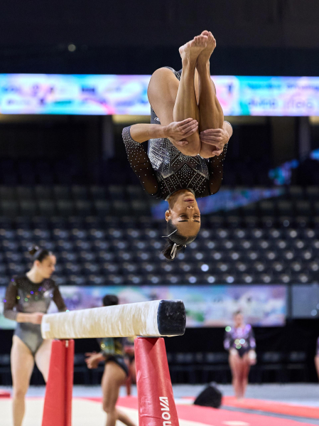 Fotos del Campeonato de España de Gimnasia Artística en el Navarra Arena