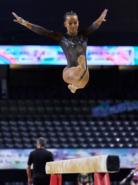 Fotos del Campeonato de España de Gimnasia Artística en el Navarra Arena