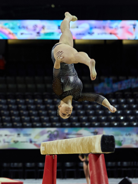 Fotos del Campeonato de España de Gimnasia Artística en el Navarra Arena