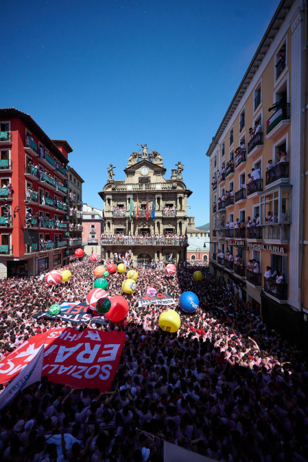 Lanzamiento del Chupinazo 2026 en Pamplona