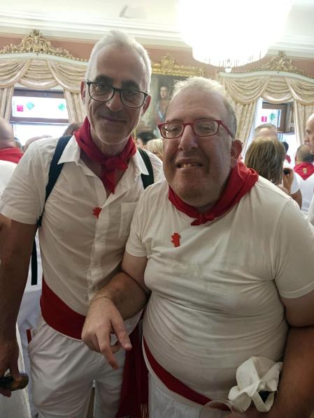 Famosos en el Ayuntamiento de Pamplona