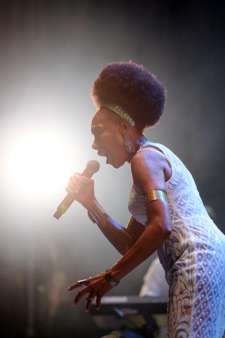 Concierto de Boney M en la Plaza del Castillo