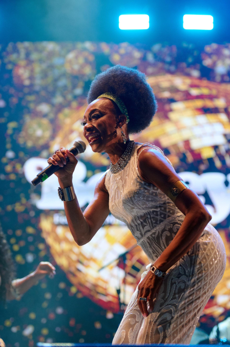 Concierto de Boney M en la Plaza del Castillo