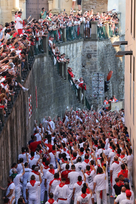 Buxens foto tercer encierro san fermin 2026
