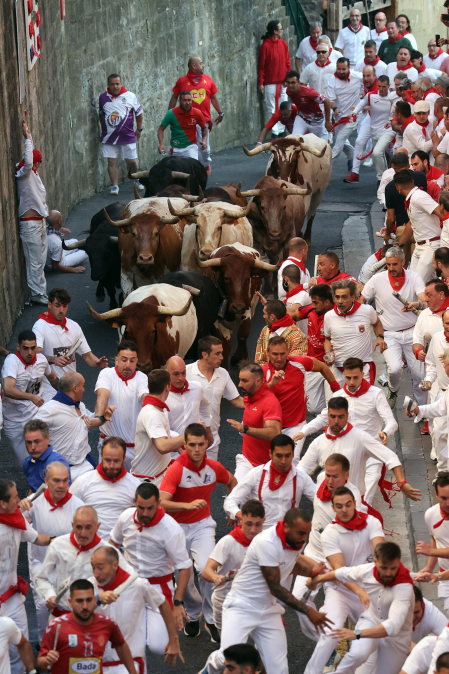 Buxens foto tercer encierro san fermin 2026