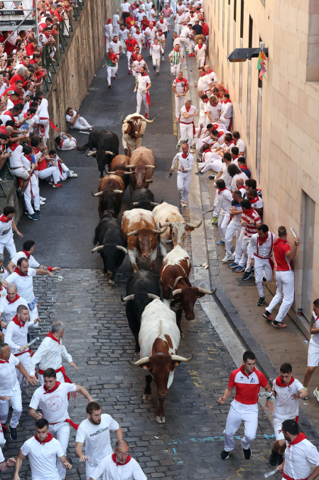 Buxens foto tercer encierro san fermin 2026