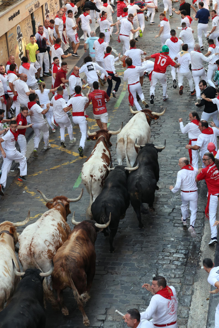 Buxens foto tercer encierro san fermin 2026