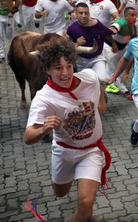 Tercer encierro de San Fermín 2026 en Pamplona