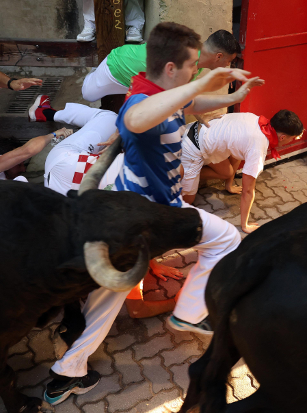 Tercer encierro de San Fermín 2026 en Pamplona