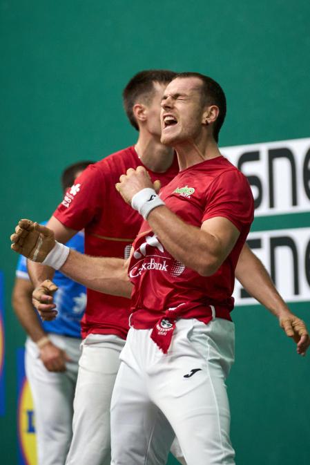 Final del Torneo San Fermín 2026 de pelota: Laso-Iztueta contra Peio Etxeberria-José Javier Zabaleta.