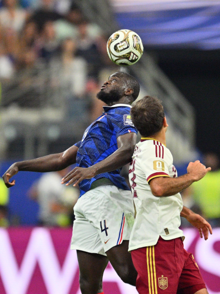 Fotos del partido de semifinales Francia - España