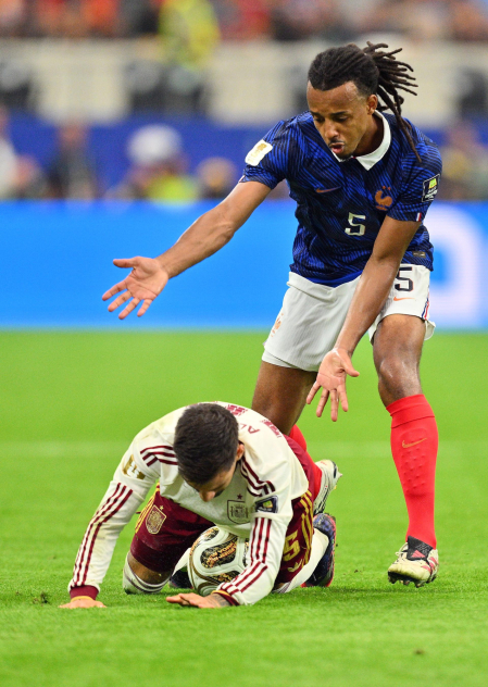 Fotos del partido de semifinales Francia - España