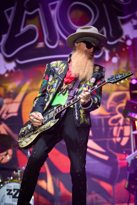 Fotos del ambiente y del concierto de ZZTop en Pamplona