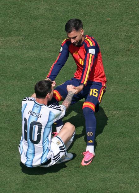 Fotos de la final del Mundial entre España y Argentina