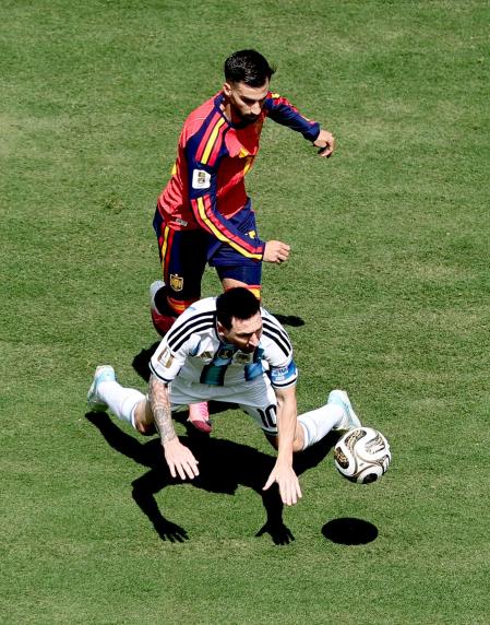 Fotos de la final del Mundial entre España y Argentina