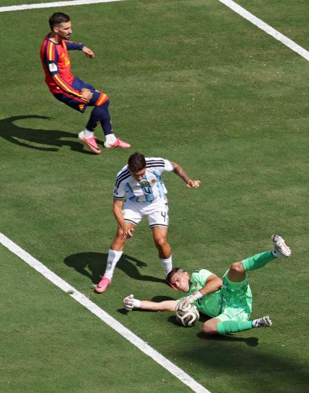 Fotos de la final del Mundial entre España y Argentina