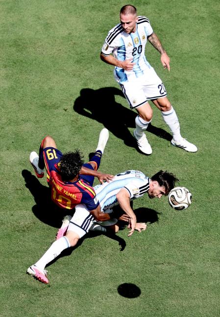 Fotos de la final del Mundial entre España y Argentina