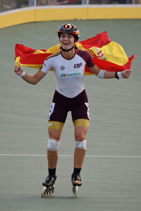 Ane Miqueleiz, juvenil de Txantrea, ha añadido hoy una medalla de bronce al oro y dos platas continentales que sumaba hasta ahora