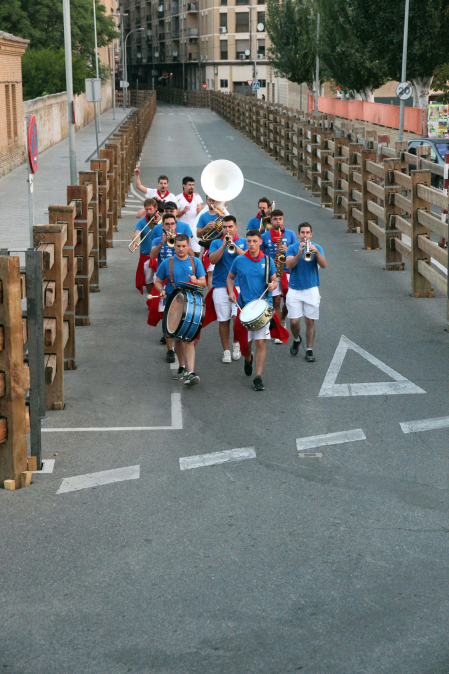 Fotos del quinto encierro de fiestas de Tudela 2026