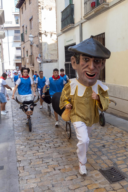 Encierro infantil del 29 de julio en Tudela