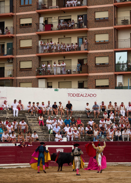 Fotos de la corrida mixta de fiestas de Estella