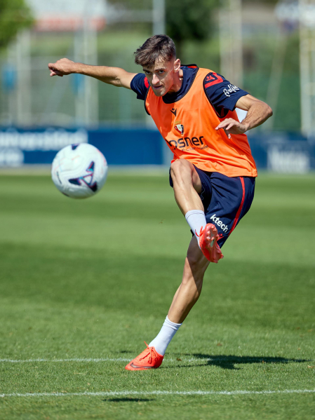 Foto del entrenamiento de Osasuna del 4 de agosto