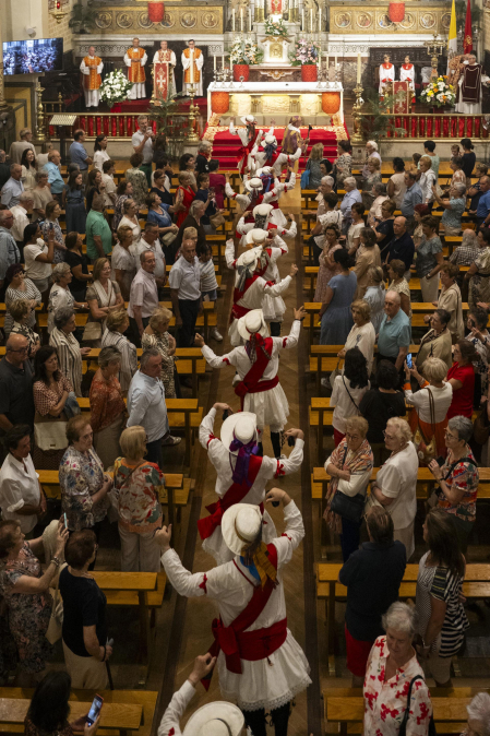 Fotos de la festividad de San Lorenzo en Pamplona