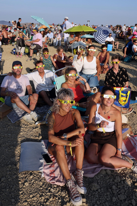 Fotos del eclipse de sol en Lerín