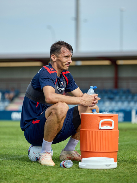 Fotos del entrenamiento de este domingo de Osasuna en Tajonar