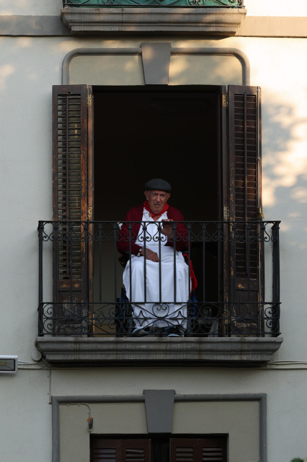 Fotos del tercer encierro de fiestas de Tafalla