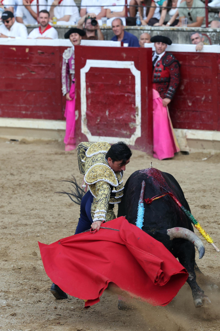 Corrida del 17 de agosto en Tafalla