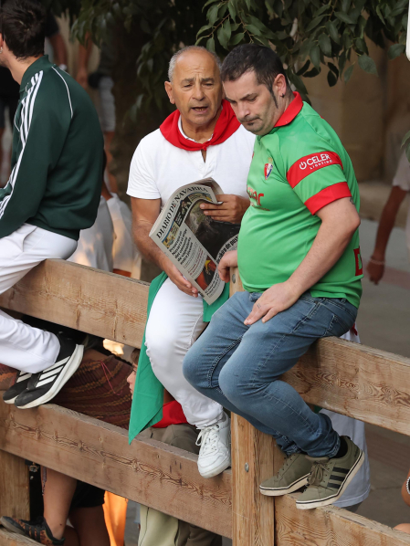 Fotos del quinto encierro de fiestas de Tafalla 2026