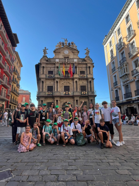 Estancia de 20 niños ucranianos en Navarra