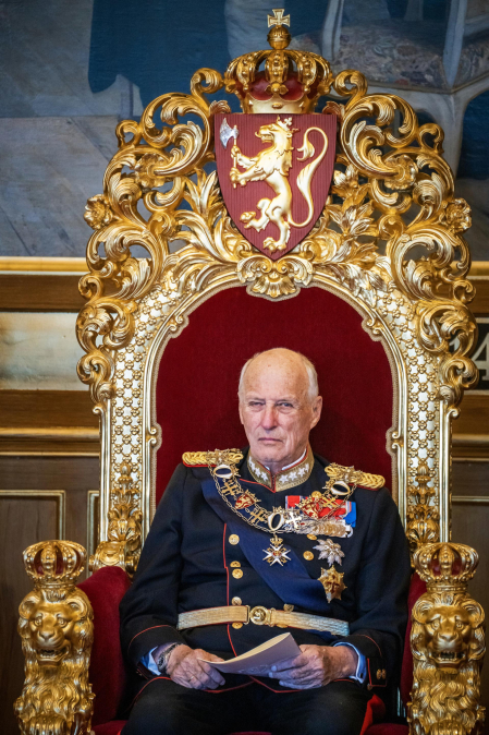 Fotos de la vida del rey Harald V de Noruega.
