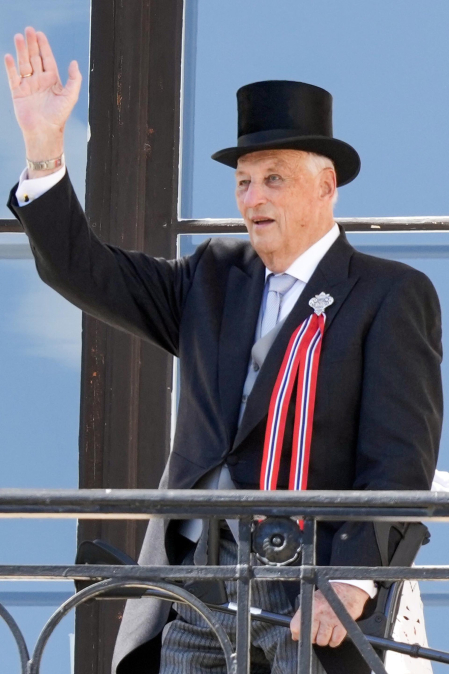Fotos de la vida del rey Harald V de Noruega.